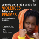 Journée internationale de lutte contre les violences faites aux femmes