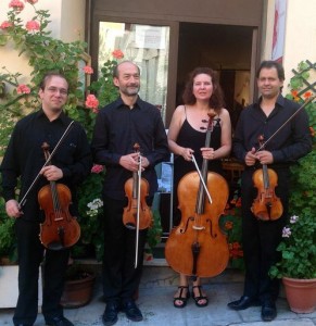 Le quatuor Nicea au Musée Chagall