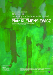 Piotr Klemensiewicz Terrestre (ou photographie d’une petite rivière)