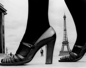 Frank Horvat TPI Paris-shoe-and-Eiffel-Tower