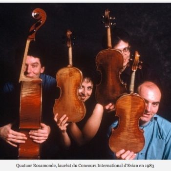 Le Quatuor Rosamonde au CNRR
