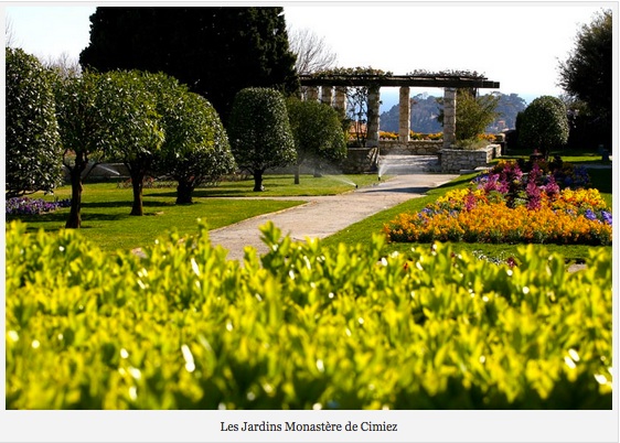 Jardins Monastère Cimiez