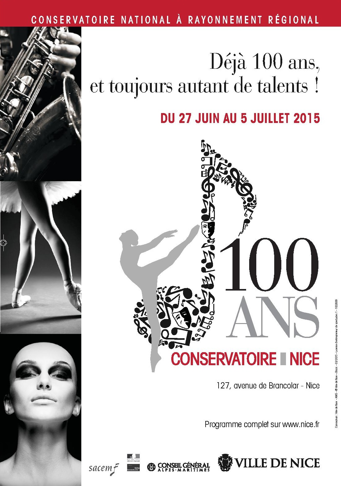 100 ans Conservatoire Nice
