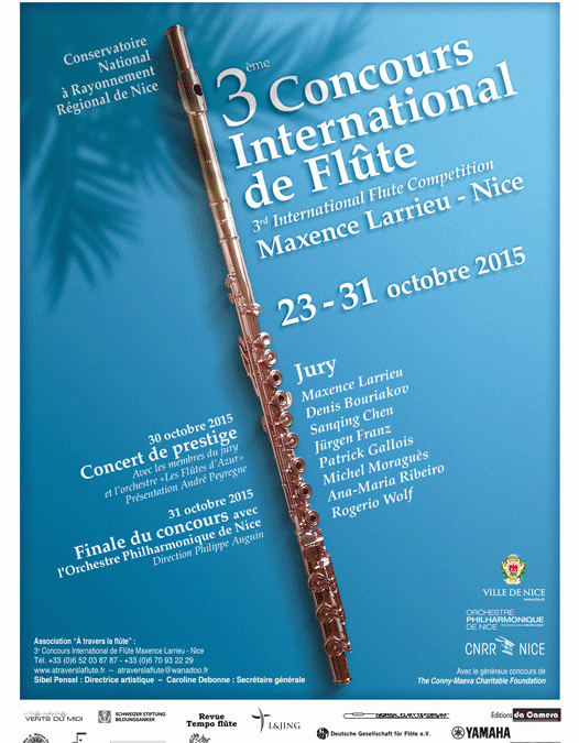 Concours de flûte Maxence Larrieu