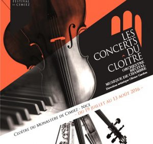 Concerts du Cloître : Du 19 juillet au 13 août