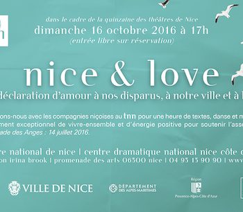Nice & Love : Une soirée hommage au TNN