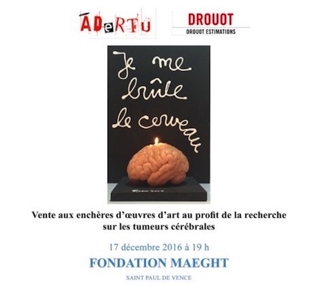 Vente d’art caritative pour le CHU