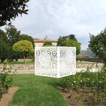 Une œuvre pour le jardin du Monastère