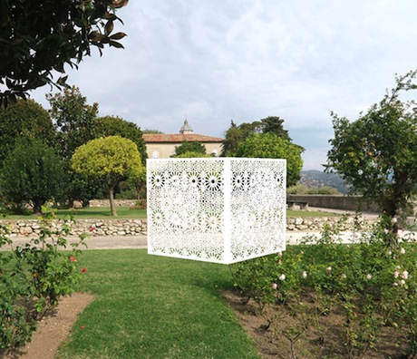 Une œuvre pour le jardin du Monastère