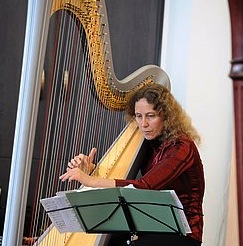 Flûte et harpe au Musée Chagall