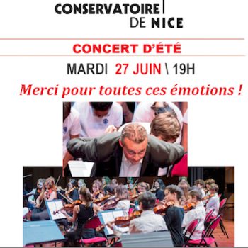 Concert d’été au Conservatoire