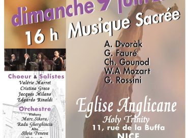 Concert à l’Eglise Anglicane