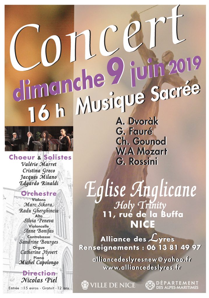 concert musique sacrée église anglicane