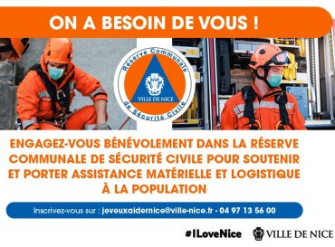 La Ville de Nice a besoin de vous