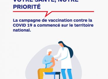 COVID-19 : 100 000 inscrits pour la vaccination