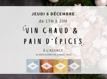 C’est jeudi : vin chaud & Pain d’épices à Cimiez