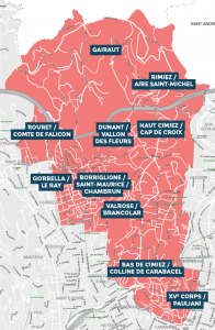 Les hauts de Nice Cimiez