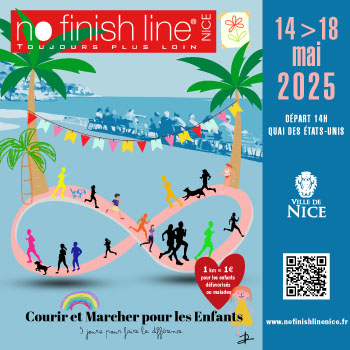 Événement caritatif : “No finish line” Du mercredi 14 au dimanche 18 mai 2025