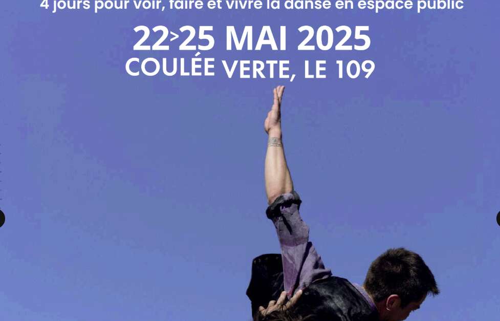 Festival Temps-Danse Extérieur – Du jeudi 22 au dimanche 25 mai 2025
