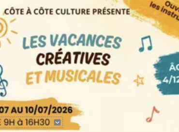 Les vacances musicales Côte à Côte Culture : une semaine créative et ludique à Nice