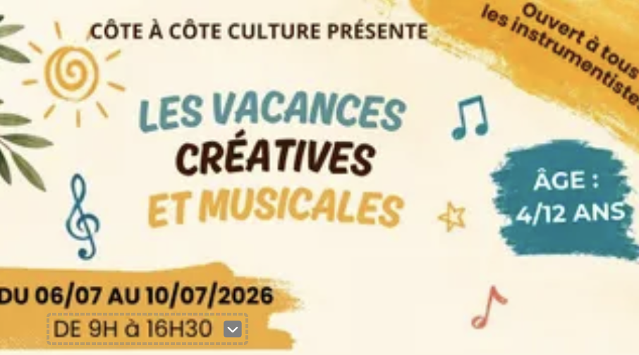 Les vacances musicales Côte à Côte Culture : une semaine créative et ludique à Nice