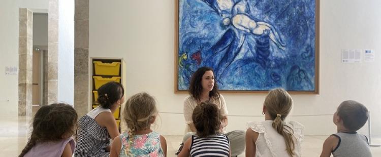 Des ateliers créatifs en famille fin Août –  Musée Marc Chagall
